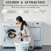 Limbeuuu Farmhouse Dryer Sheet Holder with Lid - Rustic Dryer