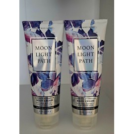Bath BodyMoon Light Path Ultimate Hydration Body Cream with Shea Butter and Hyaluronic Acid, 24 Hour Moisture, 8 oz, 2-Pack