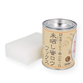 Unbleached Beeswax Wax / 10.1 fl oz (300 ml) (C) Type Beeswax / Sponge Included