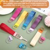 Landical 100 Pcs Key Fob Hardware Set 1 Inch with