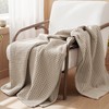Exclusivo Mezcla 100% Cotton Blanket Queen Size for Bed, Khaki