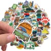 Outdoor Hiking Adventure Camping Stickers for Kids Boys Girls, 50