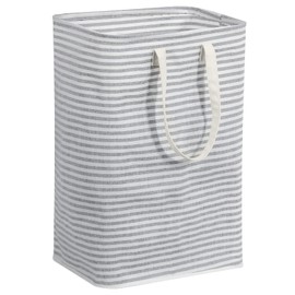 Lifewit Laundry Hamper Large Collapsible Laundry Basket, Freestanding Waterproof Clothes Hamper Storage with Easy Carry Handles for Clothes in Bedroom Bathroom College Dorm for Adults, Grey