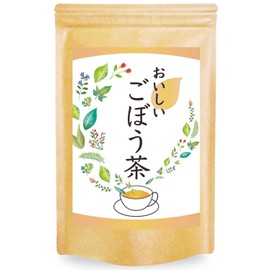 Natural Feast Burdock Tea, Made in Japan, Kagoshima Prefecture, Tea Bag, Burdock Tea, Burdock Tea, Cold Brew, Non-Caffeinated Health Tea (60 Packs)