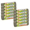 Bin Liners with Carry Handle, Grey, 95% Recycled Material (Grey