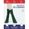 Hugh Ugoli Womens Rayon derived from Bamboo Dress Socks, Crew
