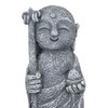 Ebros Gift Lucky Japanese Jizo Bosatsu Monk Holding Staff and