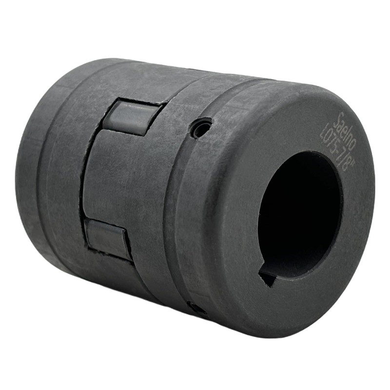 Saelno 1/2" to 7/8" L075 Flexible 3-Piece L-Jaw Coupling Coupler