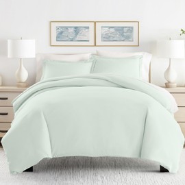 Linen Market Premium Ultra Soft 3 Piece Duvet Cover Set King/California King Mint
