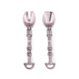 Arthur Court Designs Aluminum 12 inch Equestrian Bit Serving Set