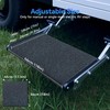 EFEALL Motorhome Step Doormat, Buckle Closure, Non-Slip Adjustable Step Carpet,