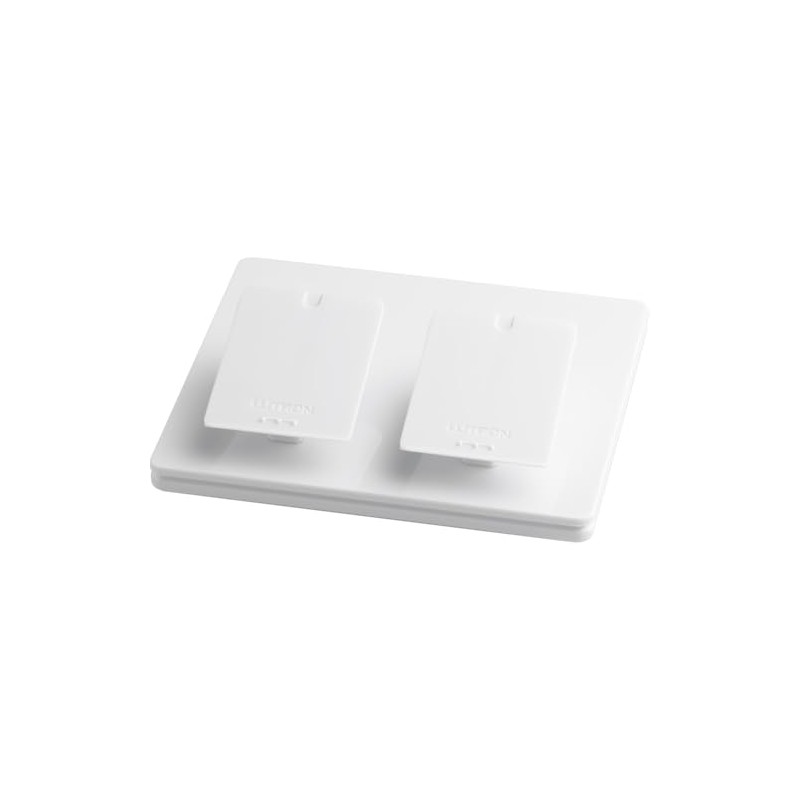 Lutron Caseta Smart Lighting Dual Pedestal for Pico Remotes, L-PED2-WH,
