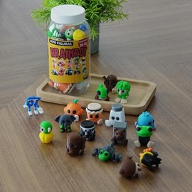 Bote de 20 Mini Figuras Brainrot Edicion Bebe, Tralalero Tung Sahur 67, Steal a Brainrot Juguete Fiestas