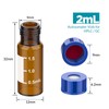 2mL Autosampler Vials, Membrane Solutions HPLC Vials, 9-425 Amber Vials