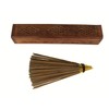 Simply essential Wooden Hand Carving Incense Stick Cone Holder Smoke