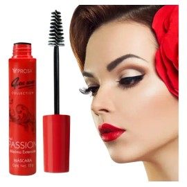 Rímel Red Passion Maxima Extensión 4 En 1 Prosa Máscara Color Negro