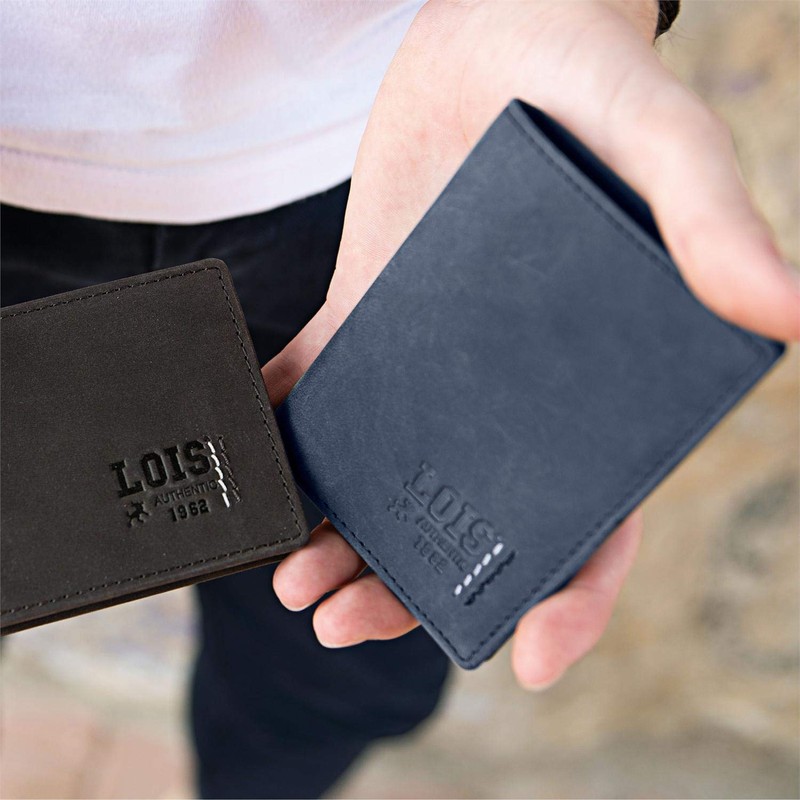 Lois - Men's Leather Wallet - Men's Leather Wallets with