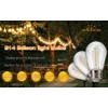 Leadleds 15 Pack S14 LED String Light Bulbs, Shatterproof Vintage