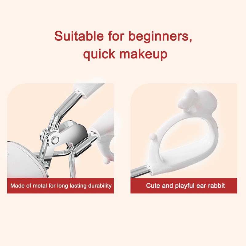 Rechargeable Electric Eyelash Curler Multiple Guard System Fast Heating Electric