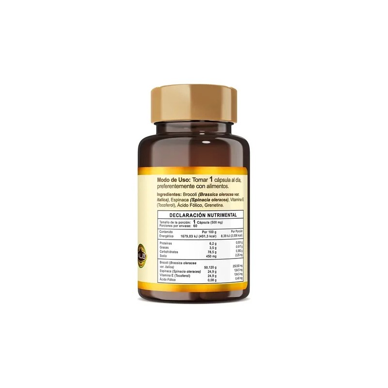 Ácido Fólico + Vitamina E - 60 Cápsulas - Naturelab