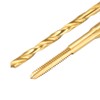 sourcing map Tap and Drill Bit Set, 1pcs M2 x