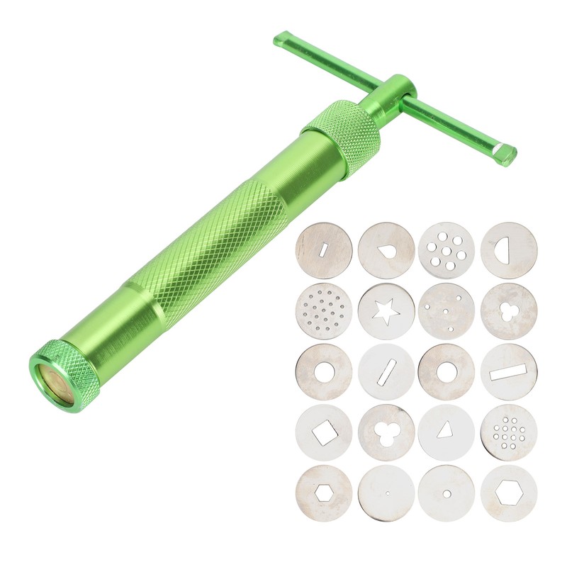 Clay Extruder Rotary Crowded Clay Mud Gun Stainless Steel Squeezer
