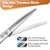 Fenice Peak 7.5 Curved Thinning Traceless Dog Grooming Scissors Japanese