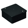 Mirai Industry PVK-BNK Box Medium Square Deep with Knock, Black,