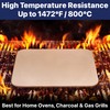 Pizza Stone for Oven and Grill 15x12 inch Square -
