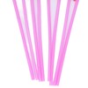 100Pcs Flamingo Drinking Straws Cute Pattern Environmentally Friendly Bendable Cocktail