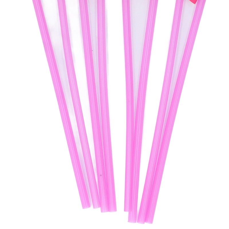 100Pcs Flamingo Drinking Straws Cute Pattern Environmentally Friendly Bendable Cocktail