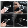 Car Engine Start/Stop Button Cover, Zinc Alloy Car Push Button