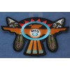 Native American Thunderbird Arrows Patch - 4x3.2 inch (P5881)