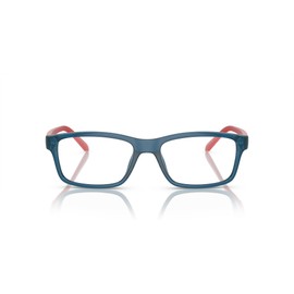ARNETTE An7237u A-Volution - Marcos para anteojos graduadas de ajuste universal para hombre, A-volution Shiny Transparent B, 52 mm