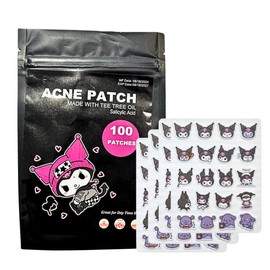 192 Parches para Acné y Espinillas con Diseños Encantadores – Eliminan Granos sin Dejar Marcas, Adhesivos Suaves y Discretos, Hidrocoloide No Irritante, Utilizables de Día y Noche para Todo Tipo de Piel (Kuromi 3)