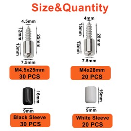 Pack of 100 (50 Sets) Shelf Brackets, Shelf Brackets, Shelf Pins with Rubber Protection, Shelf Holder for Furniture Cabinets, Bookcases, Wardrobes (25/28 mm)