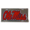 Ole Miss Logo License Plate Wall Tag