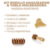 Maderotherapy Professional Body Kit with Cellulite Massage Roller and Body