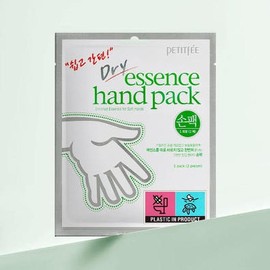 Petitfée Dry Hand Pack 8g 1 Pack (Pack of 2) - Non-sticky hand pack, moisturizing, exfoliating x2SET (AD) / 쁘띠페 드라이 핸드 팩 8g 1개 (2매입) - 끈적임 없는 손팩 보습 각질관리 x2SET (AD)