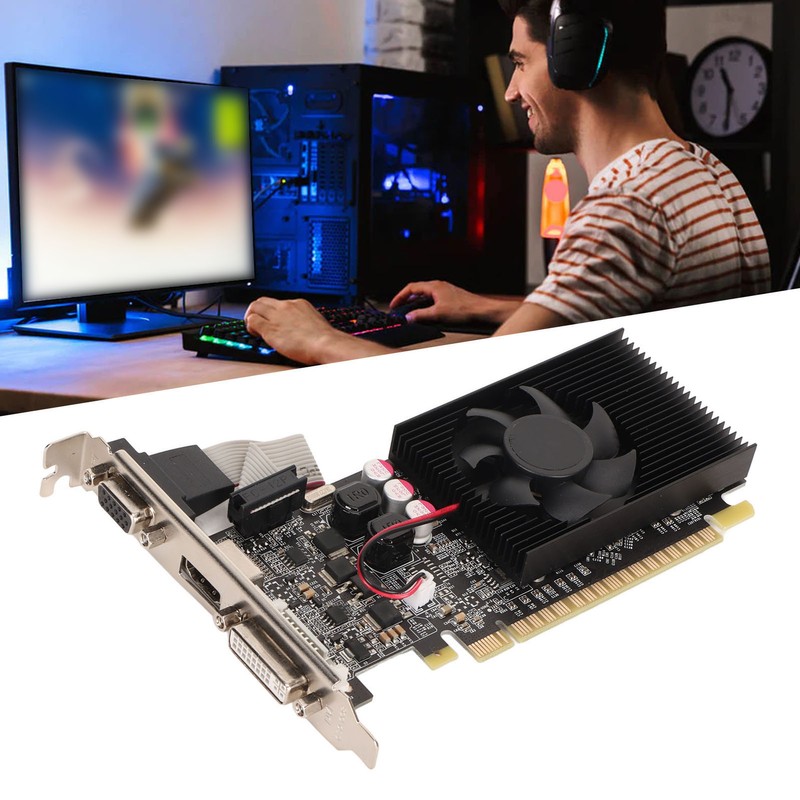 GT730 2GB GDDR3 64bit Graphics Card Support DVI I VGA