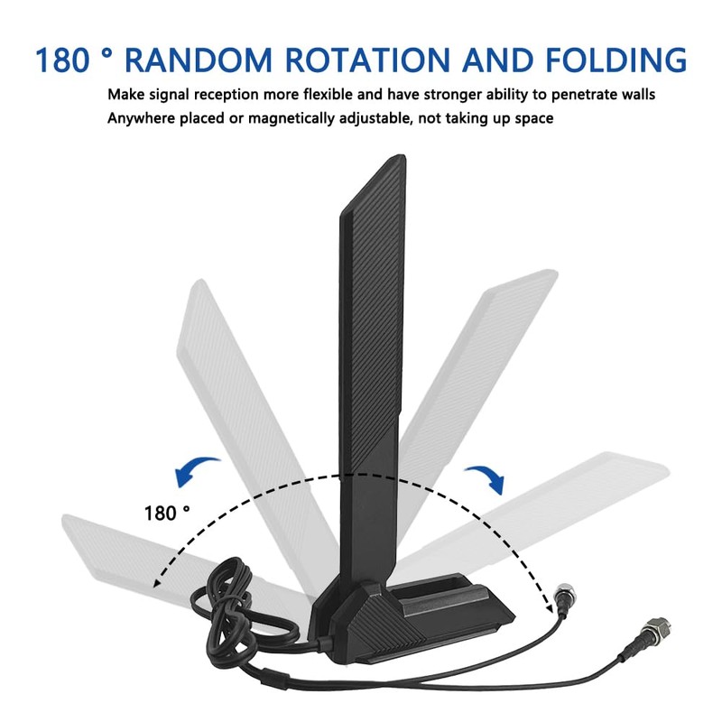 HSSDTECH 2T2R WiFi 6E Antenna for ASUS Rog Strix Z270