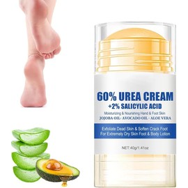 2025 Nuevo Crema Hidratante para Pies, Repara e Hidrata los Pies Secos y Agrietados, Exfoliating Moisturizing Foot Ointment, 40 ml (1)