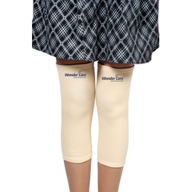 Wonder Care Knee Support Brace Stretchable Compression Knee Sleeves for Arthritis, Joint Pain, Ligament Injury, Meniscus Tear, ACL, MCL, Tendonitis, Running, Squats, Sports (XL: 20"-22")