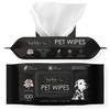 Nicole Miller Rose Scented Alcohol-free Pet Wipes, Clean Ears, Paws,