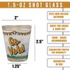 Game Day Outfitters Tennessee Vols Set of 4 Shot Glasses