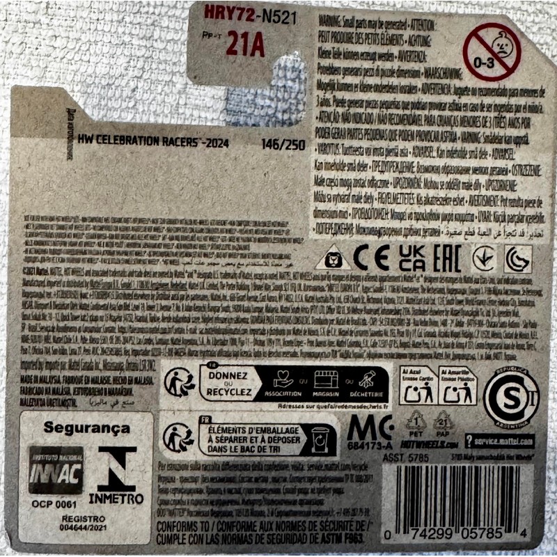 Hot Wheels Birthday Burner 146/250