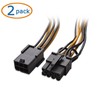 Cable Matters 2-Pack 6 Pin to 8 Pin PCIe Adapter
