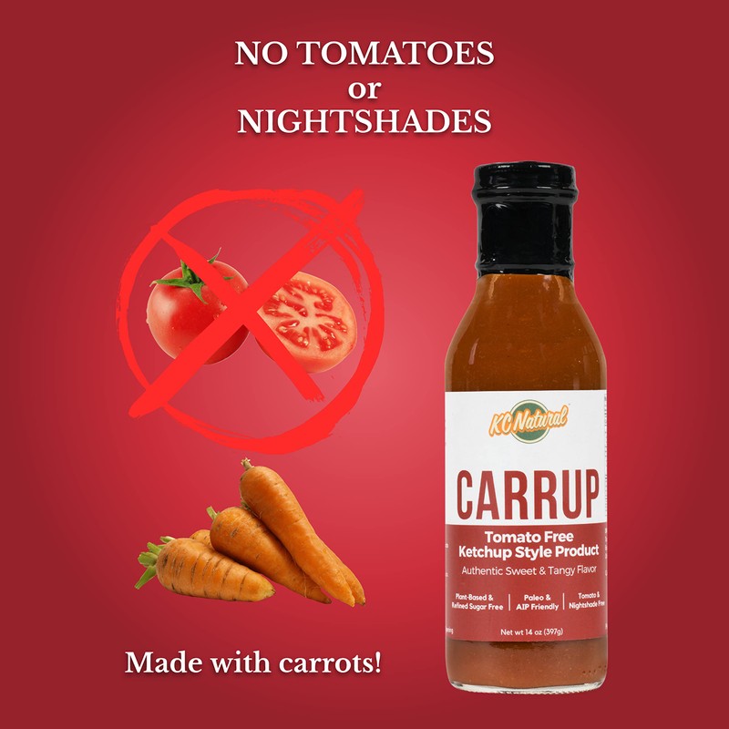 KC Natural - Carrup - No Tomato Ketchup - Paleo