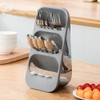 Hosoncovy Countertop Cutlery Drying Holder 3 Tier Cutlery Drainer Tableware