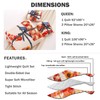 Cmfshape King Size Quilt Set Thanksgiving,Fall Pumpkin Pattern Printed Bedding